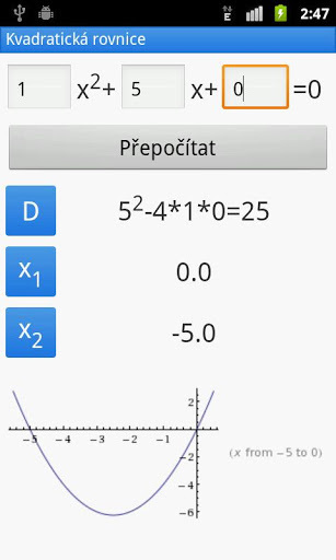 Quadratic equation截图2