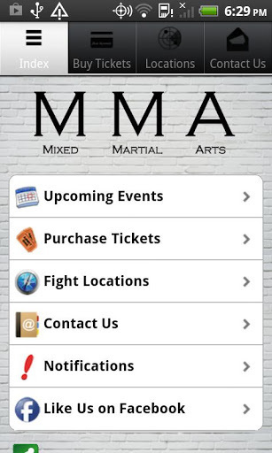 MMA Events截图1