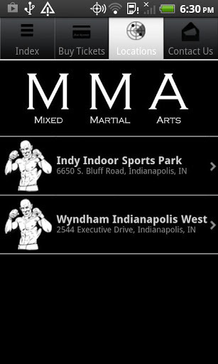 MMA Events截图4