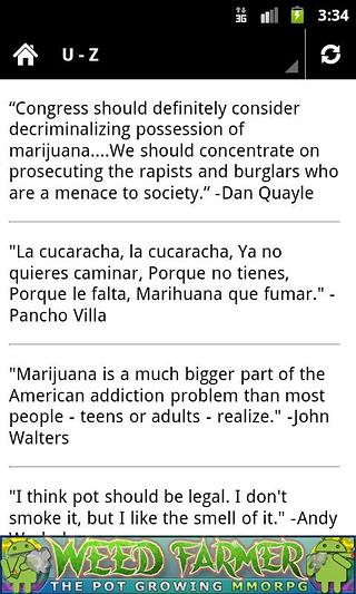 Marijuana Quotes截图3