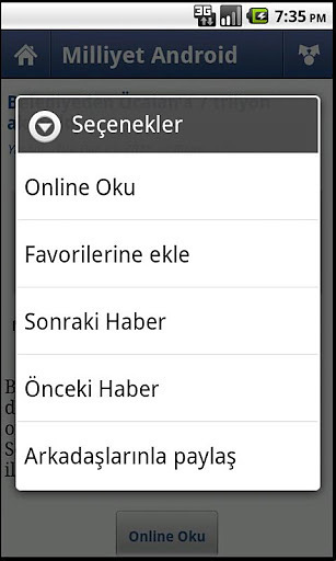 Milliyet Android Haber截图1