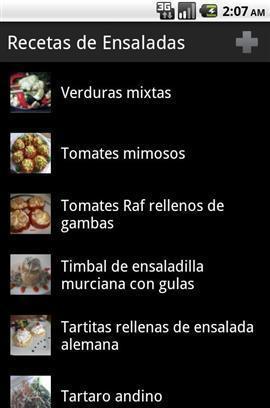 Recetas de Ensaladas截图2