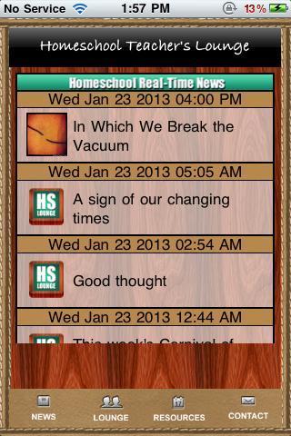 Homeschool Teacher's Lounge截图1