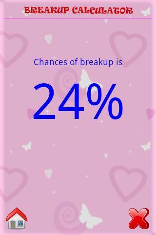 Breakup Calculator截图2