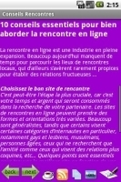 Conseils Rencontres(Dating Tip 0.9.0截图1