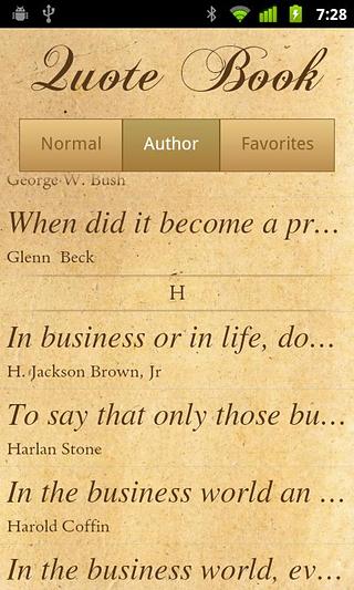 Quote Book截图1