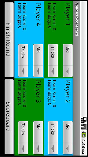 Spades Scorecard截图1