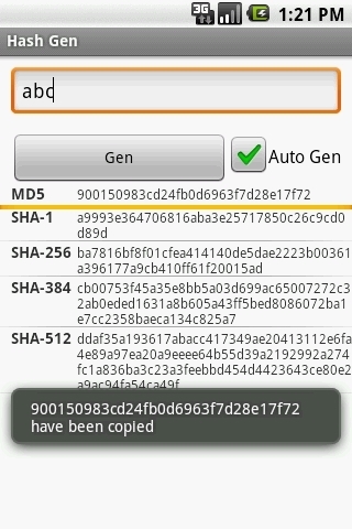 Hash Gen截图1