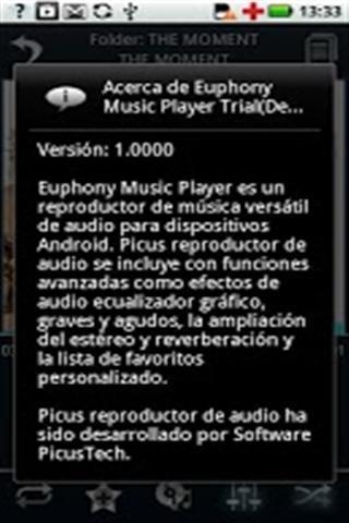 Spanish Language for Euphony Music Player截图2