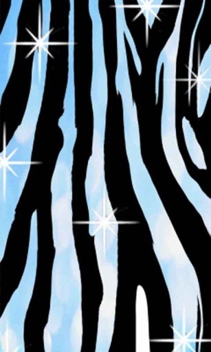 Zebra Sparkle Live Wallpaper截图1