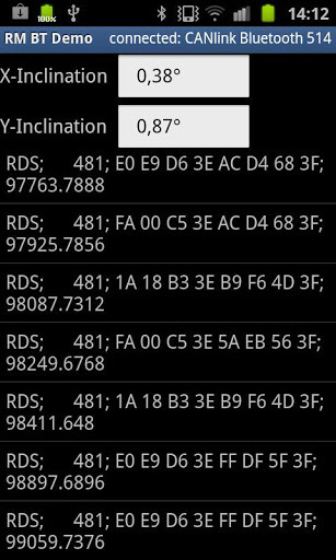 RM Bluetooth Demo截图2