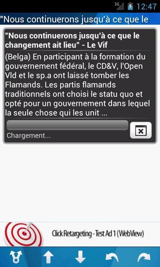 NewsFlash! Belgique截图2