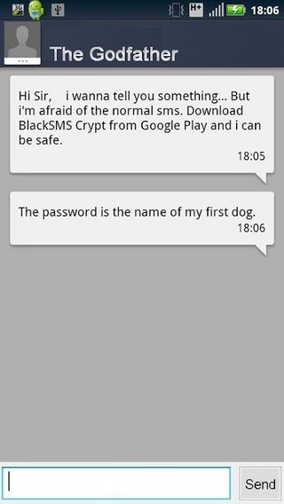 Black SMS Crypt截图1