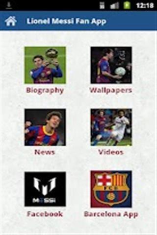 Lionel Messi Fan App截图1