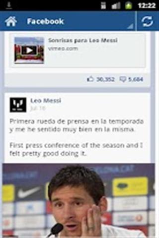 Lionel Messi Fan App截图6