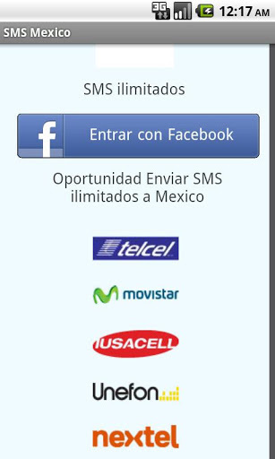 SMS Mexico Gratis截图1