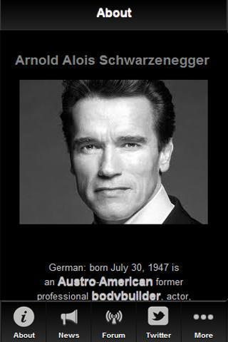 Arnold Schwarzenegger Official截图2