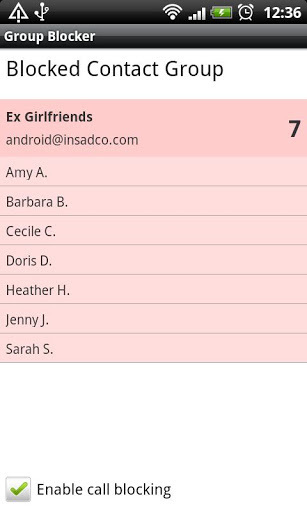 Group Blocker Lite截图1