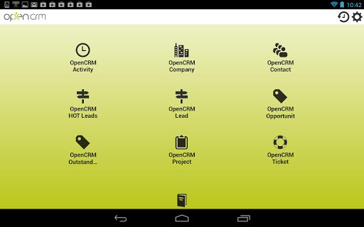OpenCRM Mobile Framework截图1