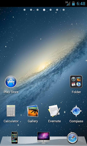 iMac Go Launcher EX Theme截图5