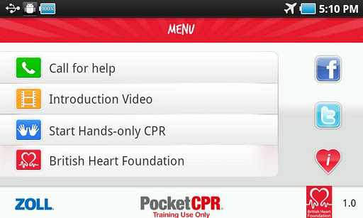 BHF PocketCPR截图2