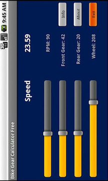 Bike Gear Calculator Free截图
