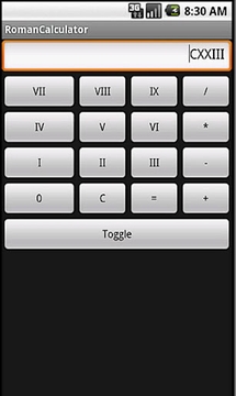 Roman Calculator截图