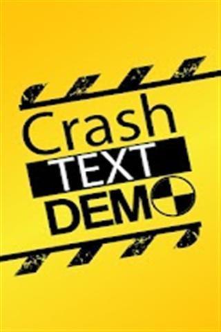 Crash Text Demo截图1