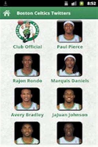 Boston Celtics Player Twitters截图1