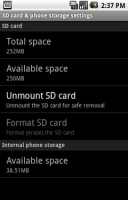 Internal Storage Droid Beta截图2