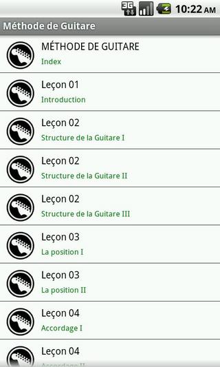 Méthode de Guitare Gratuit截图4