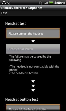 RemoteControl for Earphones截图
