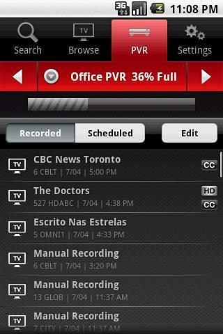 Rogers Remote TV Manager截图2