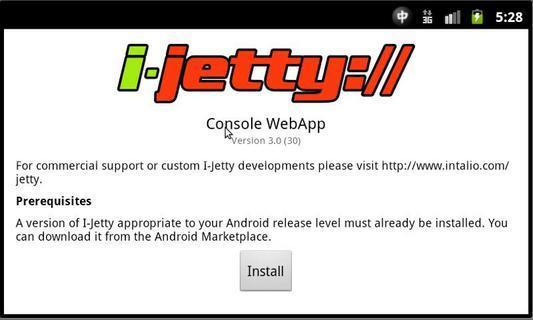 i-Jetty Console Installer截图1