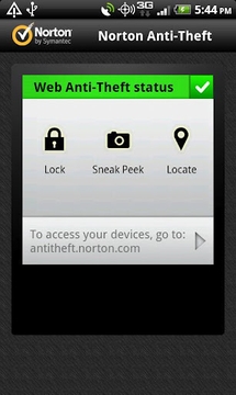 Norton™ Anti-Theft Plugin截图