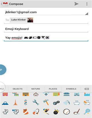 表情键盘 Emoticon keyboard截图1