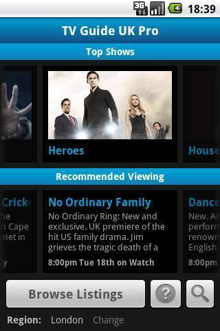TV Guide UK Lite截图4