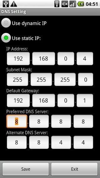 DNS Setting截图1