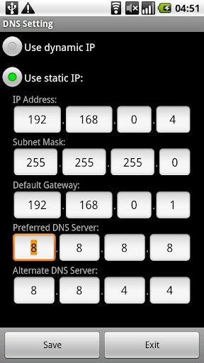 DNS Setting截图2