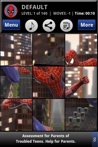 spider man puzzle截图3