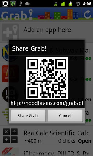 Grab! Find useful apps截图