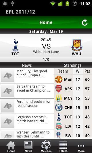 EPL 2011/12截图5