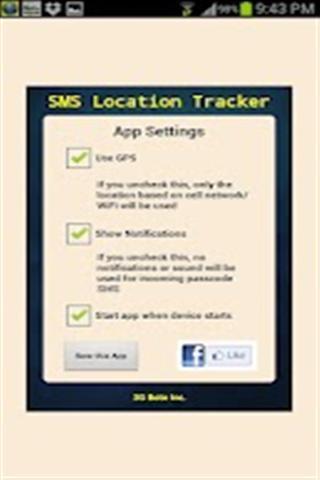 SMS Location Tracker截图4