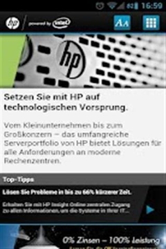 HP服务器应用程序截图