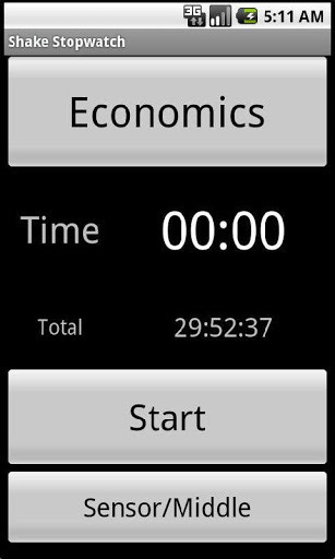 Shake Stopwatch截图2