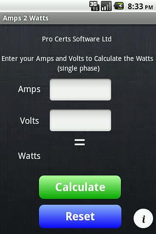 Electrical Amps 2 Watts Free截图7