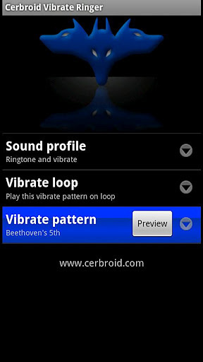 Cerbroid Vibrate Ringer截图2