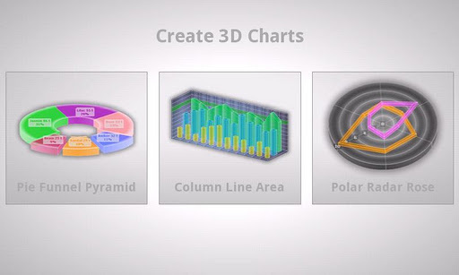 3D Charts Mobile Pro截图1