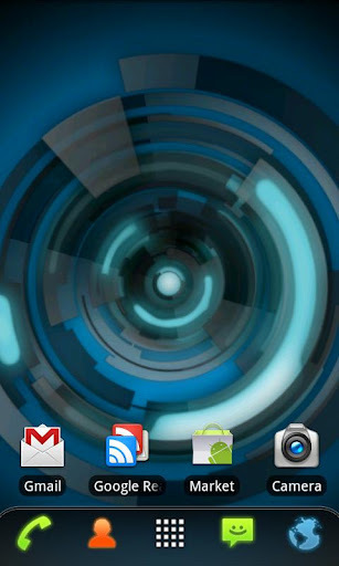 RLW Theme Black Blue Tech截图1