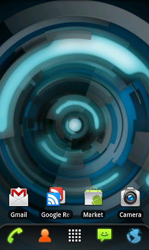 RLW Theme Black Blue Tech截图4